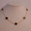 Collar Varios Trébol Tipo VC  Negro