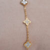 Pulsera Varios Trébol Tipo VC y Flor de 4 - Imagen 2
